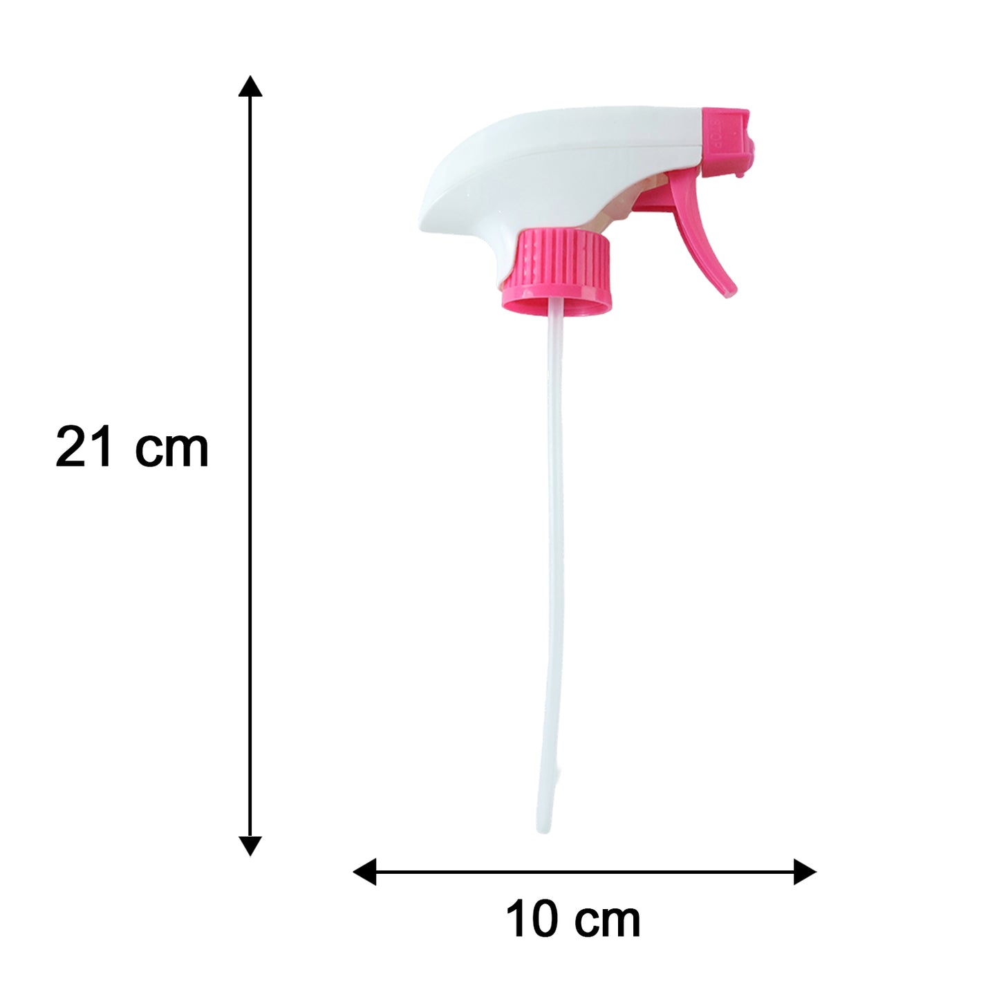Spray Nozzle Trigger Head Pink Replacement Sprayer for Bottles (1 Pc)