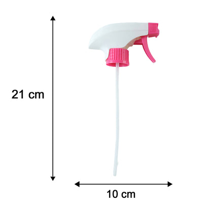 Spray Nozzle Trigger Head Pink Replacement Sprayer for Bottles (1 Pc)