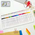 Camel Brush Pens – 24 Vibrant Shades with Flexible Brush Tips