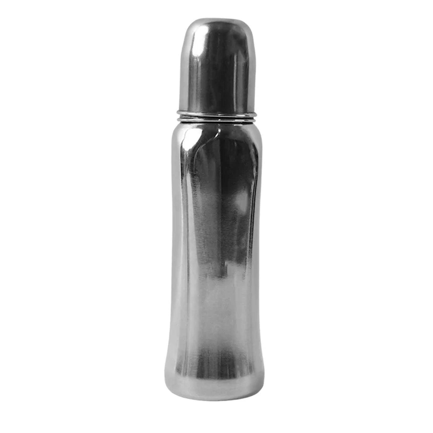 Anti-Colic Stainless Steel Feeding Bottle – 250ml Safe Comfort