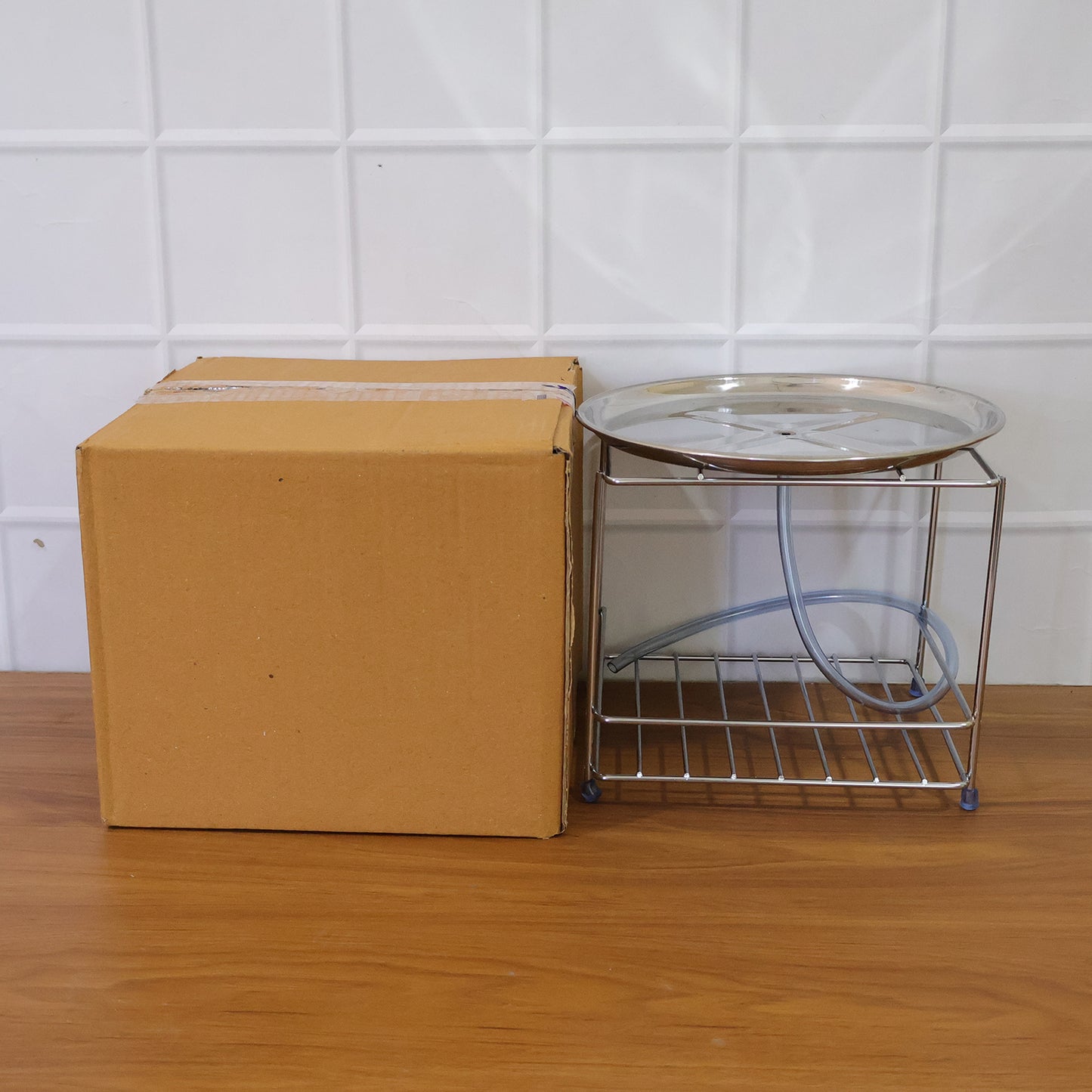  steel kitchen tools stand