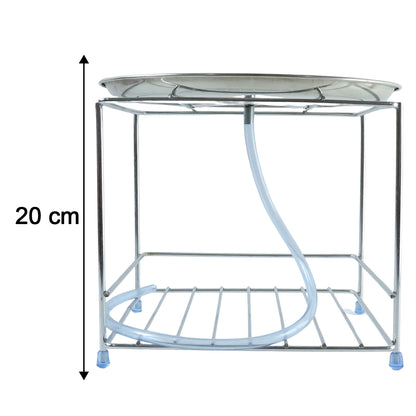  countertop utensil holder steel