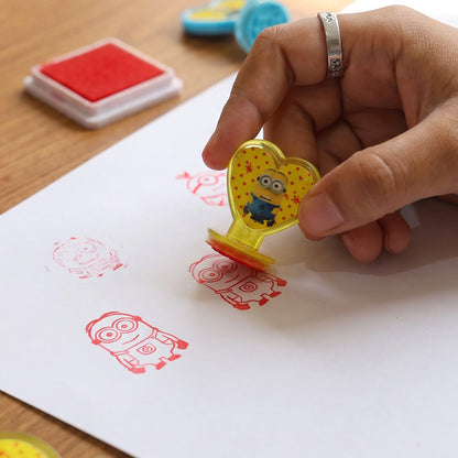 Kids Reward Stamps – Motivational Heart Set (6 Pcs) | Play Mancer