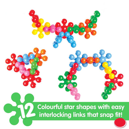 Star Links Building Toy Set for Kids – Colorful Interlocking Construction Pieces for Creative Play and Learning