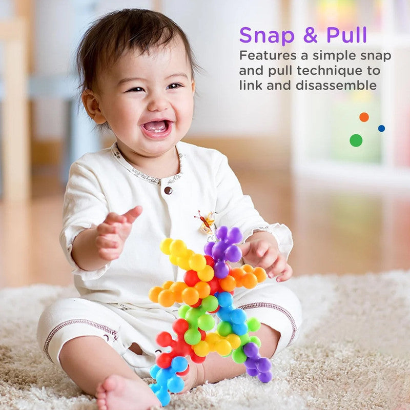 Star Links Building Toy Set for Kids – Colorful Interlocking Construction Pieces for Creative Play and Learning