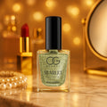 Glitter Nail Paint – Sunshine Gold with Long-Lasting Sparkle