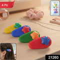 Star Hair Clip Set – Colorful Decorative Clips for Stylish Hold