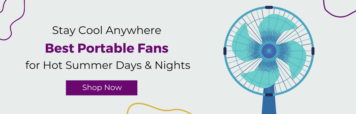 Stay Cool Anywhere: Best Portable Fans for Hot Summer Days and Nights