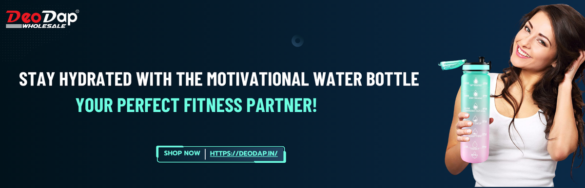 Stay Hydrated with the Motivational Water Bottle – Your Perfect Fitness Partner!