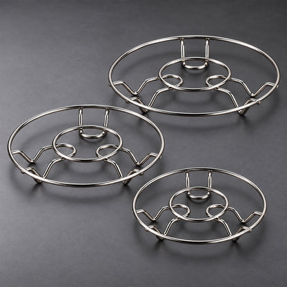 Stainless Steel Wire Trivet Set – Heat-Resistant 3-Pack