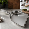 Stainless Steel Dustpan – Heavy Duty Cleaning Tool with Handle