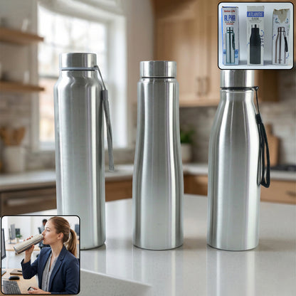 Water Bottle 1000 ml stainless steel