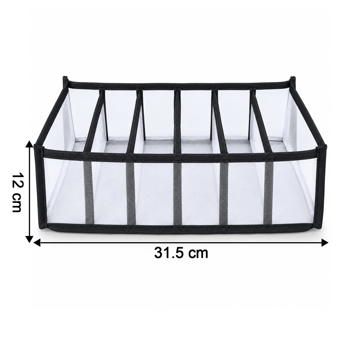 Six section laundry organizer dimensions