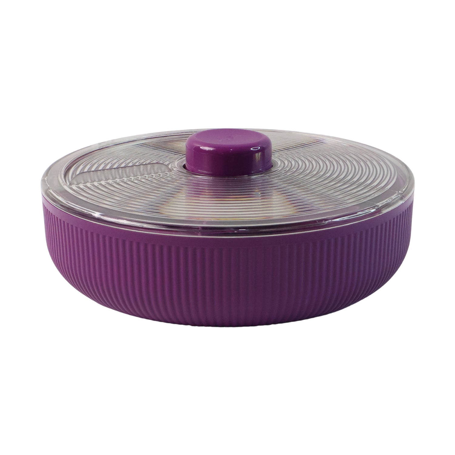 Supermom Multipurpose Round Rotating Dry Fruit & Snack Storage Container (1 Pc)