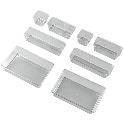 kitchen drawer storage tray set