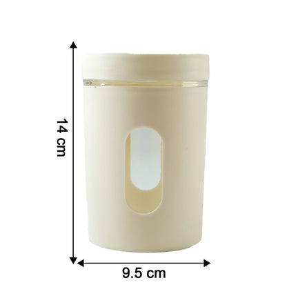 Stackable food storage jars with lid