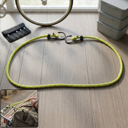 Heavy Duty Elastic Bungee Cord with Hooks 90 cm