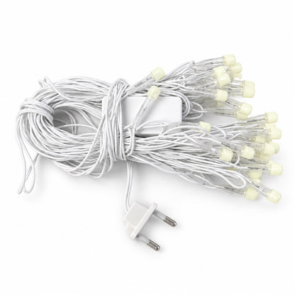 LED String Lights with Plug for Festive Home and Window Decoration (15 Mtr)