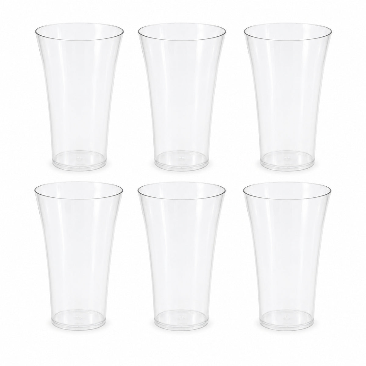 Plastic Juicy Glasses Set – 300ml Unbreakable | Serve Stellar