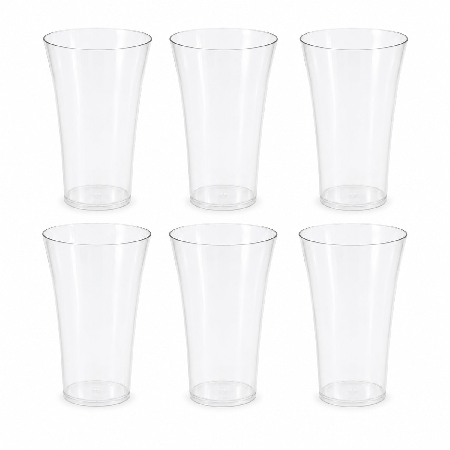 Plastic Juicy Glasses Set – 300ml Unbreakable | Serve Stellar