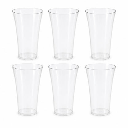 Plastic Juicy Glasses Set – 300ml Unbreakable | Serve Stellar