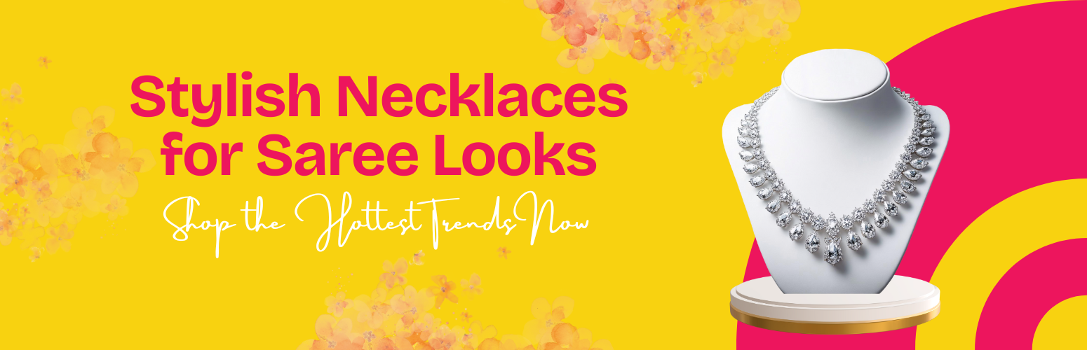 Stylish Necklaces for Saree Looks – Shop the Hottest Trends Now