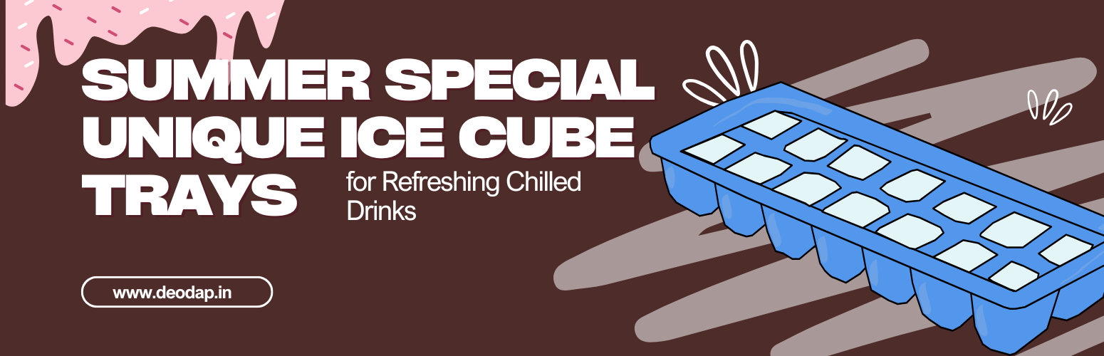 Summer Special: Unique Ice Cube Trays for Refreshing Chilled Drinks