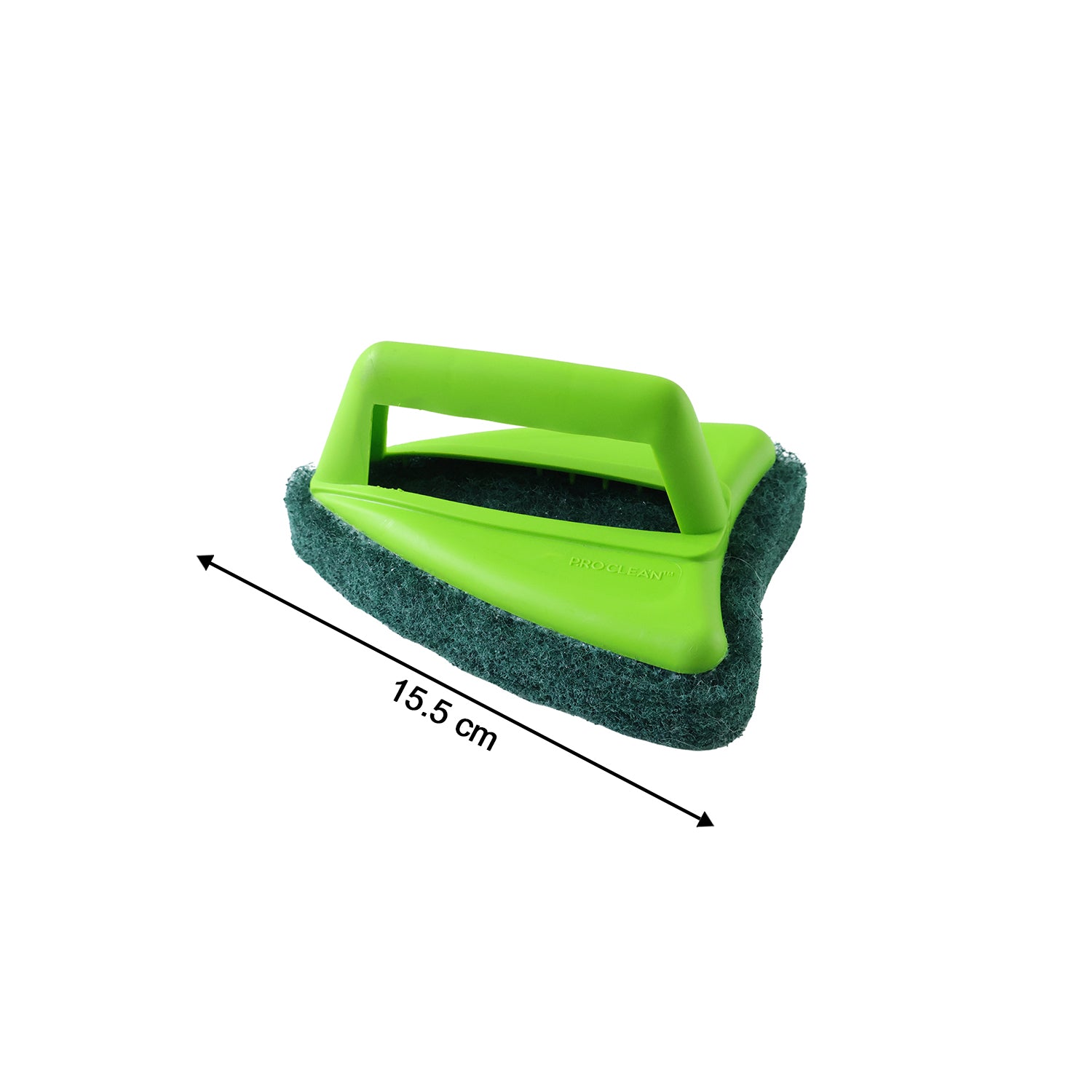 Tile cleaning brush underside view