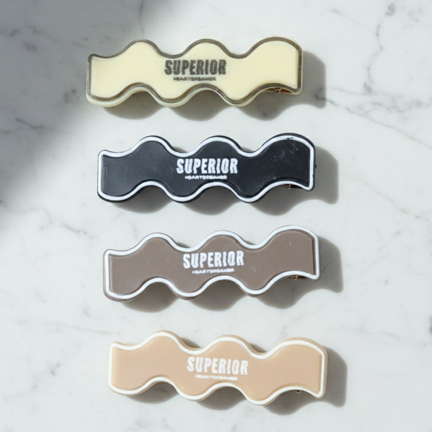 Superior Design Premium Fashion Hair Clips (4 Pc)