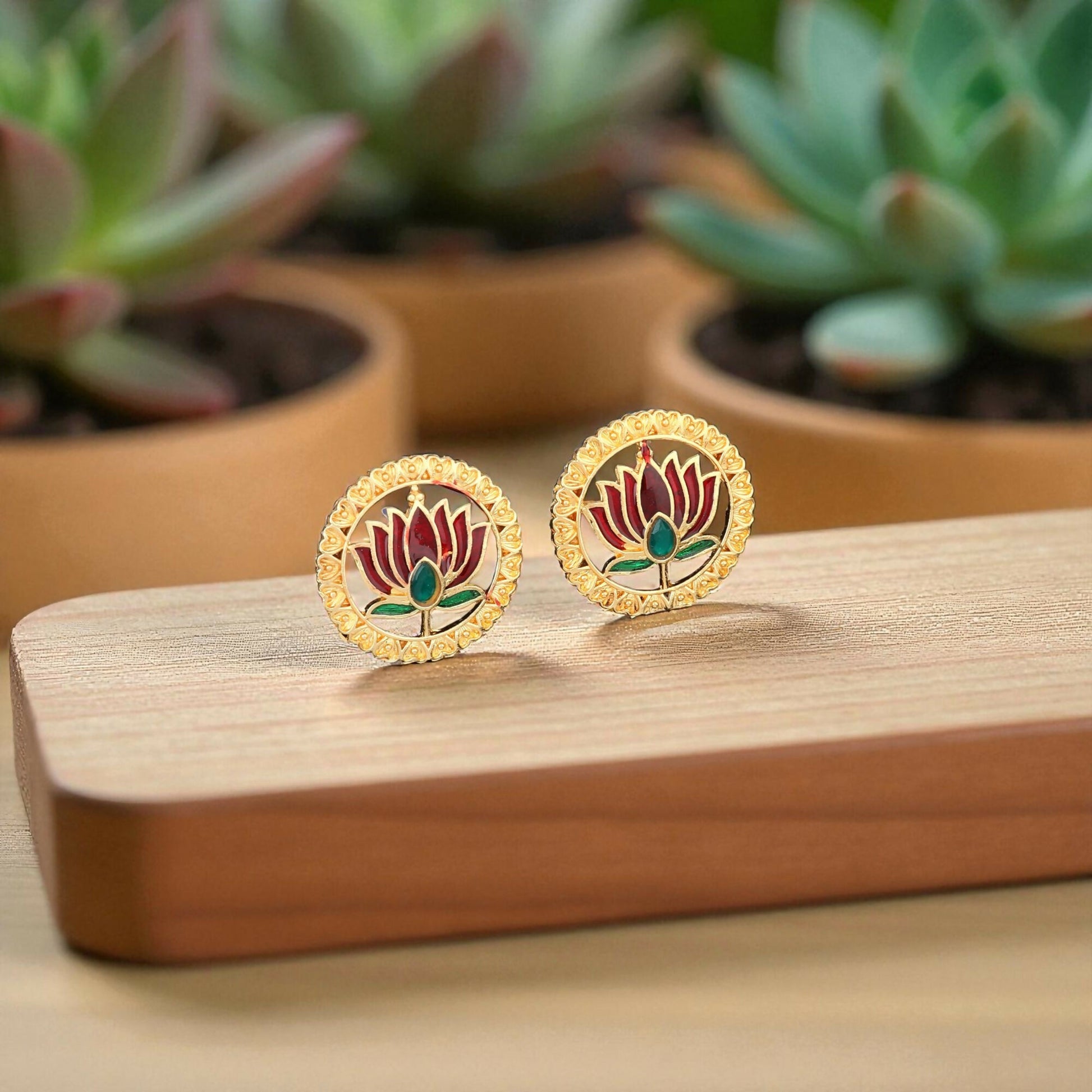 Temple Jewellery Lakshmi Coin Choker with Jhumka Earrings