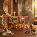 3-in-1 Combo Dhoop Cones, Sambrani Cups and Incense Sticks for Pooja and Meditation