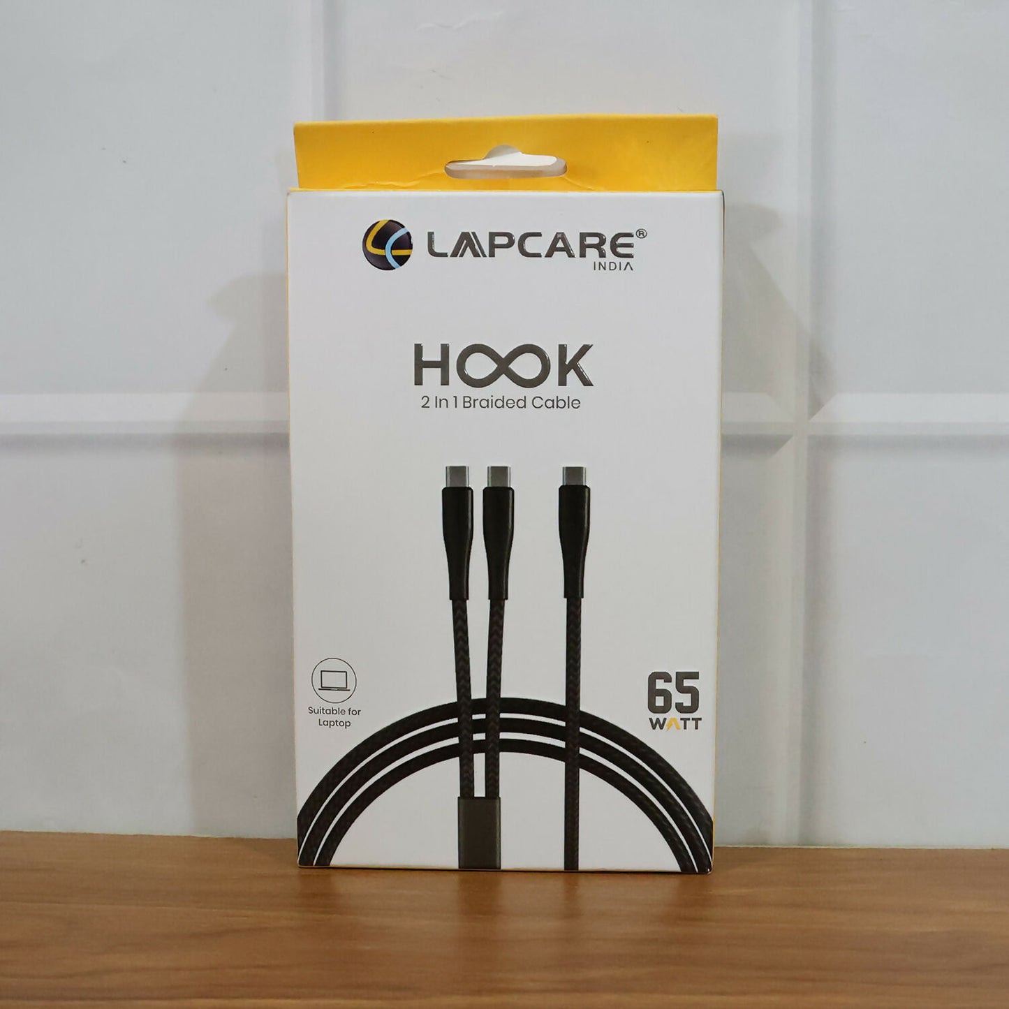 Lapcare 3 in 1 Fast Charging Cable with Multiple Connectors for Smartphones