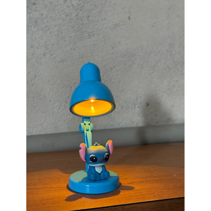 Cute Cartoon Mini LED Desk Lamp with Adjustable Arm & Night Light for Kids