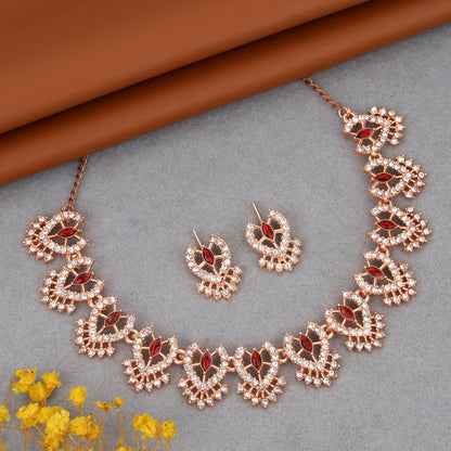 Bold Gold-Tone Black Stone Choker with Pearl Drops