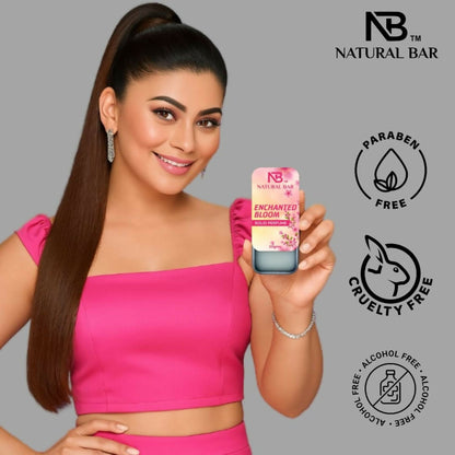 Natural Bar Enchanted Bloom Solid Perfume| Alcohol Free Cologne for Men & Women | Strong & Lasting Fragrance | Gifting Set for Him & Her