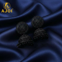Black Oxidized Traditional Earrings