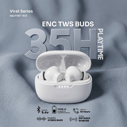 Virat Series Wireless Bluetooth Earbuds (1 Pc)