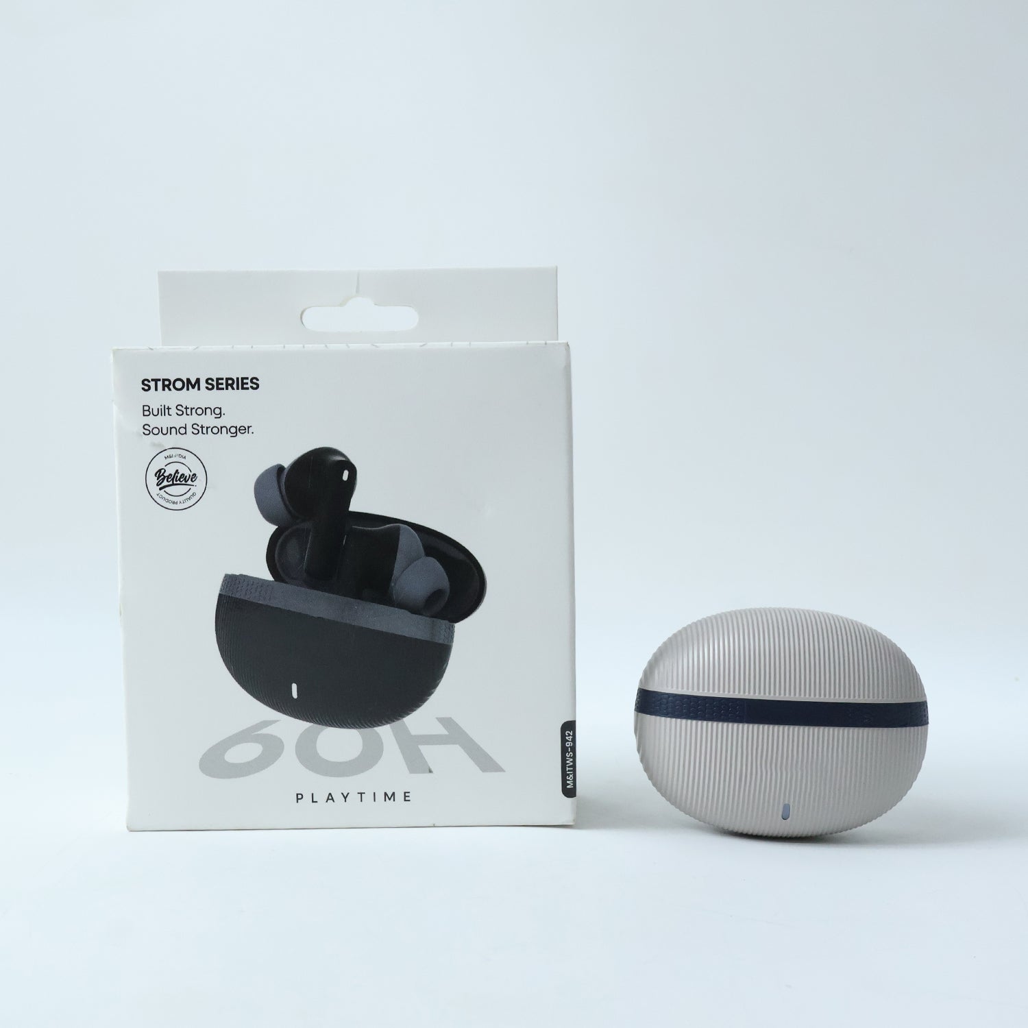 Strom Series Wireless Bluetooth Earbuds (1 Pc)