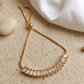 Stylish Gold Plated American Diamond Bracelet – Elegant and Versatile Accessory