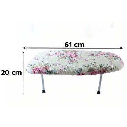 Foldable Tabletop Ironing Board, Portable Mini Iron Board with Cotton Cover (1 Pc)