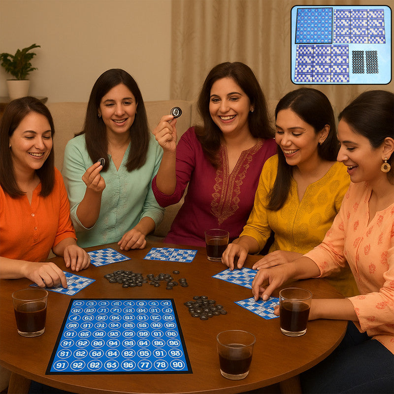 Tambola Board Game Classic Housie Number Game for Family & Party Fun