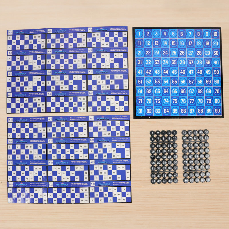 Tambola Board Game Classic Housie Number Game for Family & Party Fun