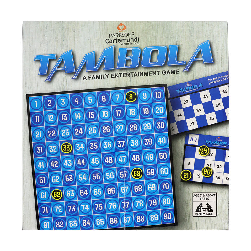 Tambola Board Game Classic Housie Number Game for Family & Party Fun