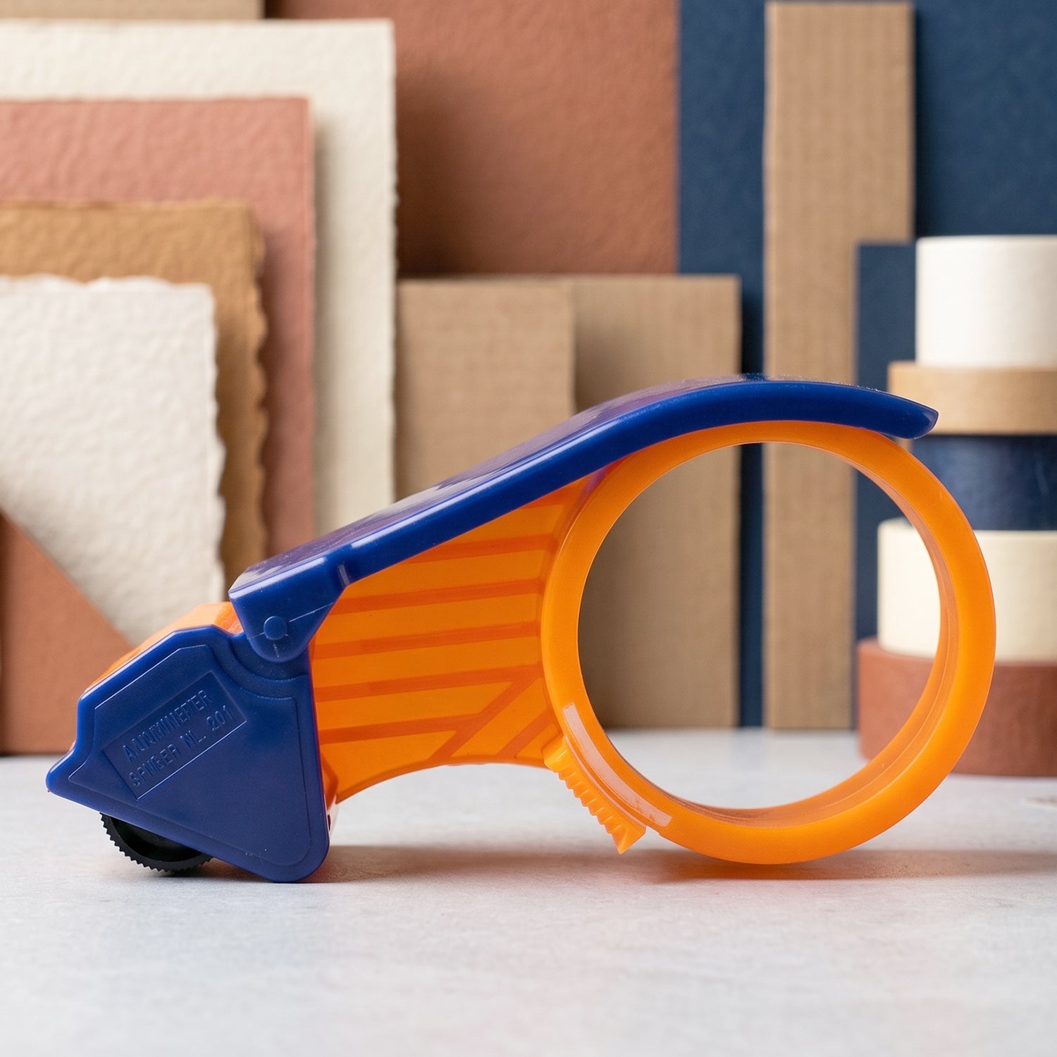 Tape dispenser parcel courier