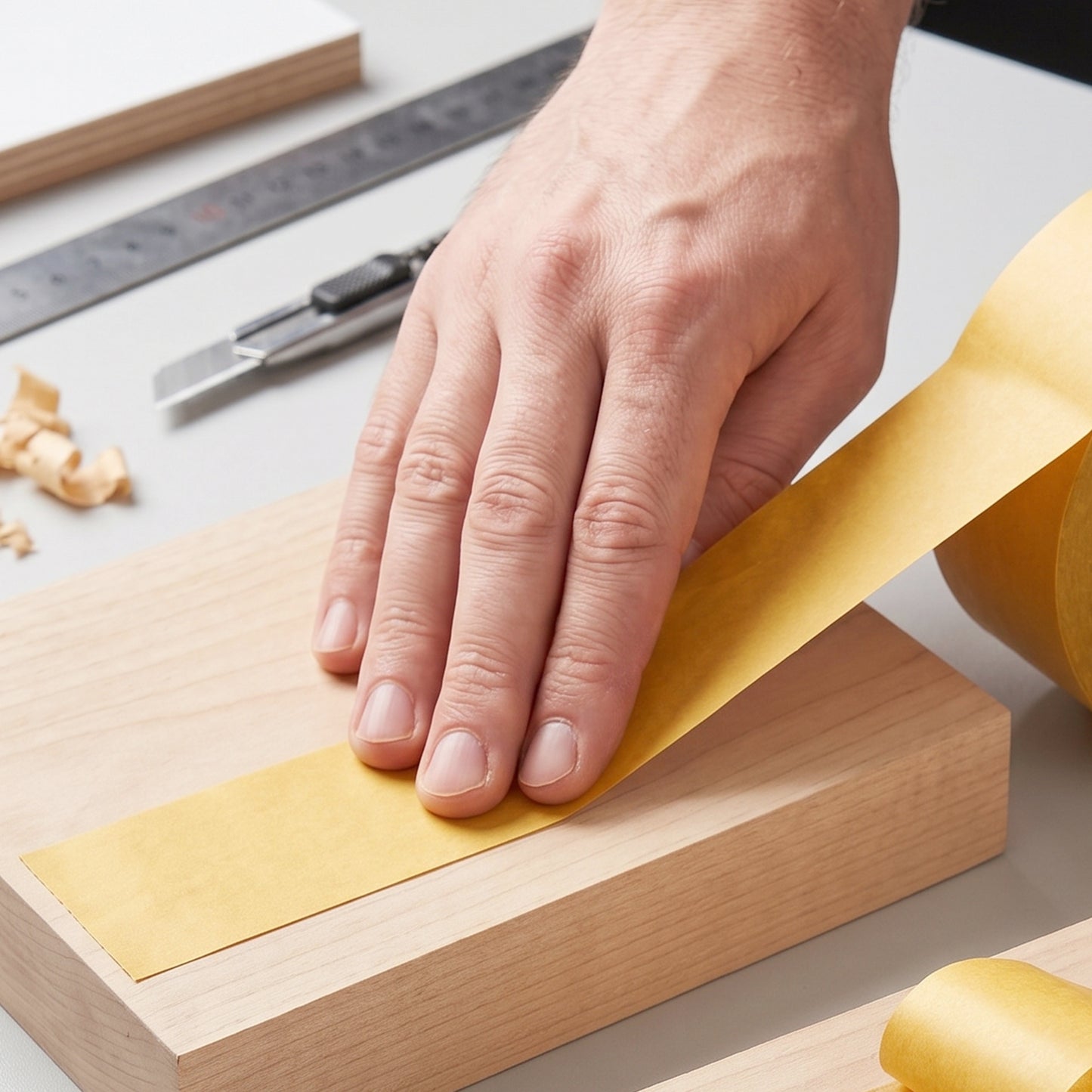 Versatile waterproof adhesive tape on surface