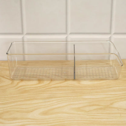 Transparent plastic tea bag storage organizer 10