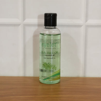 Eyelet Tea Tree Hair Oil 100ml – Essential Oil Hair Growth, Conditioning & Scalp Care