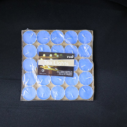 Mix Color Scented Tea Light Candles (25 Pc / Set)