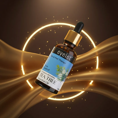 Eyelet Tea Tree Essential Oil for Clear Skin & Scalp Purification Support – 30ML