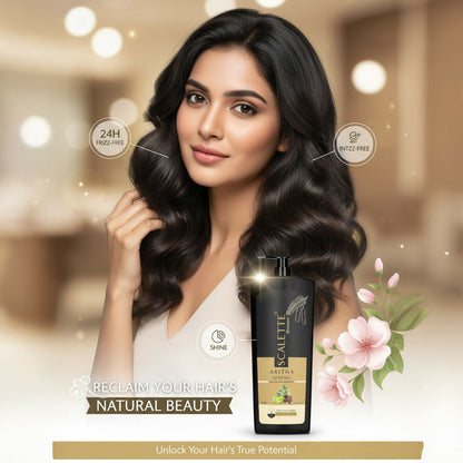 Scalette Aritha Genesis Shampoo & Conditioner for Natural Care, Shine & Healthy-Looking Hair